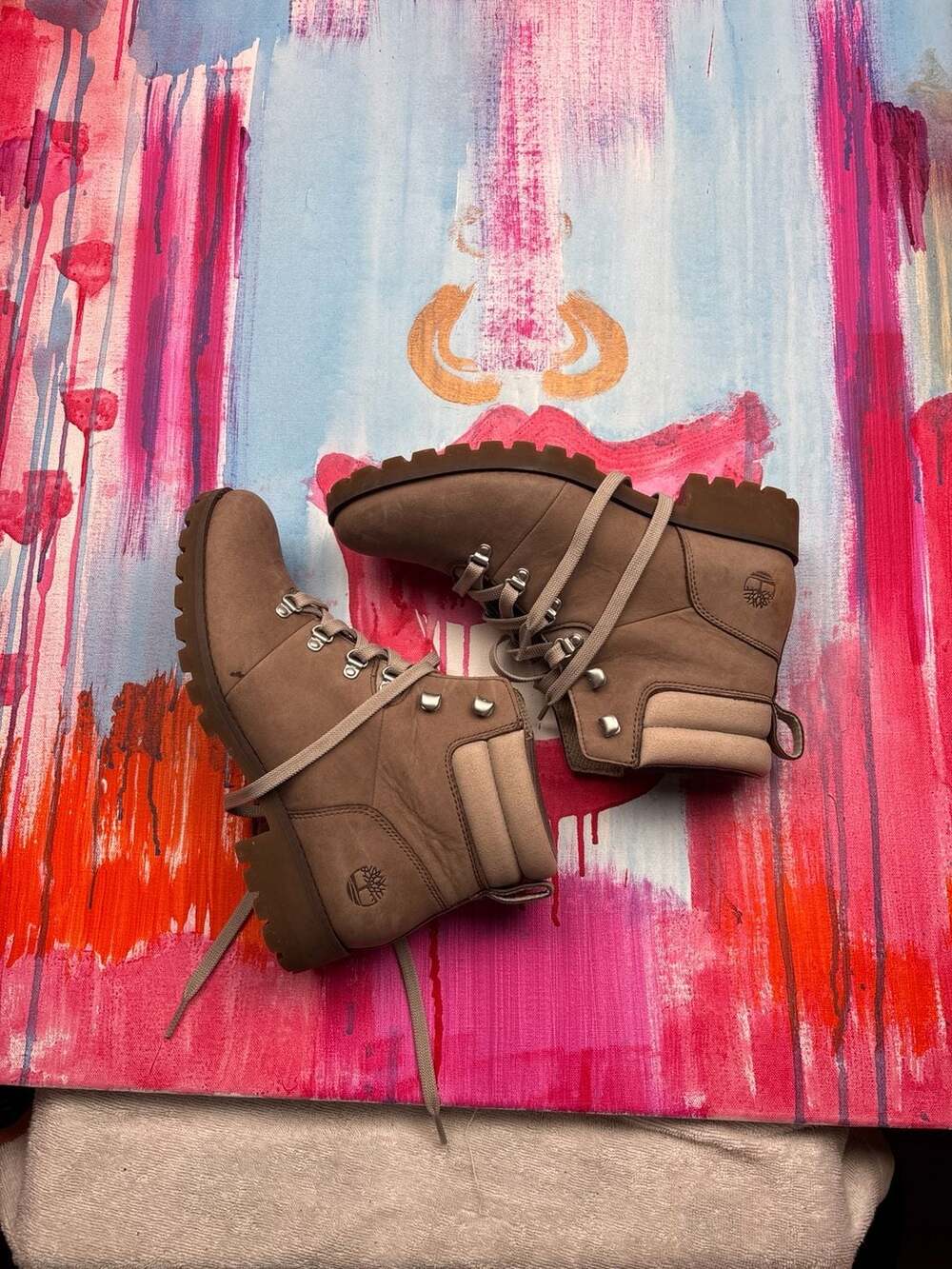 Timberland Women's Courmayeur Valley 6-Inch Waterproof Boots in Brown